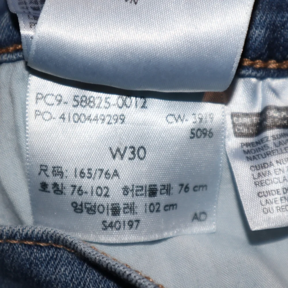 Levi's 724 High Rise Slim Straight Cropped Women's Jeans Size 30‎ X26
